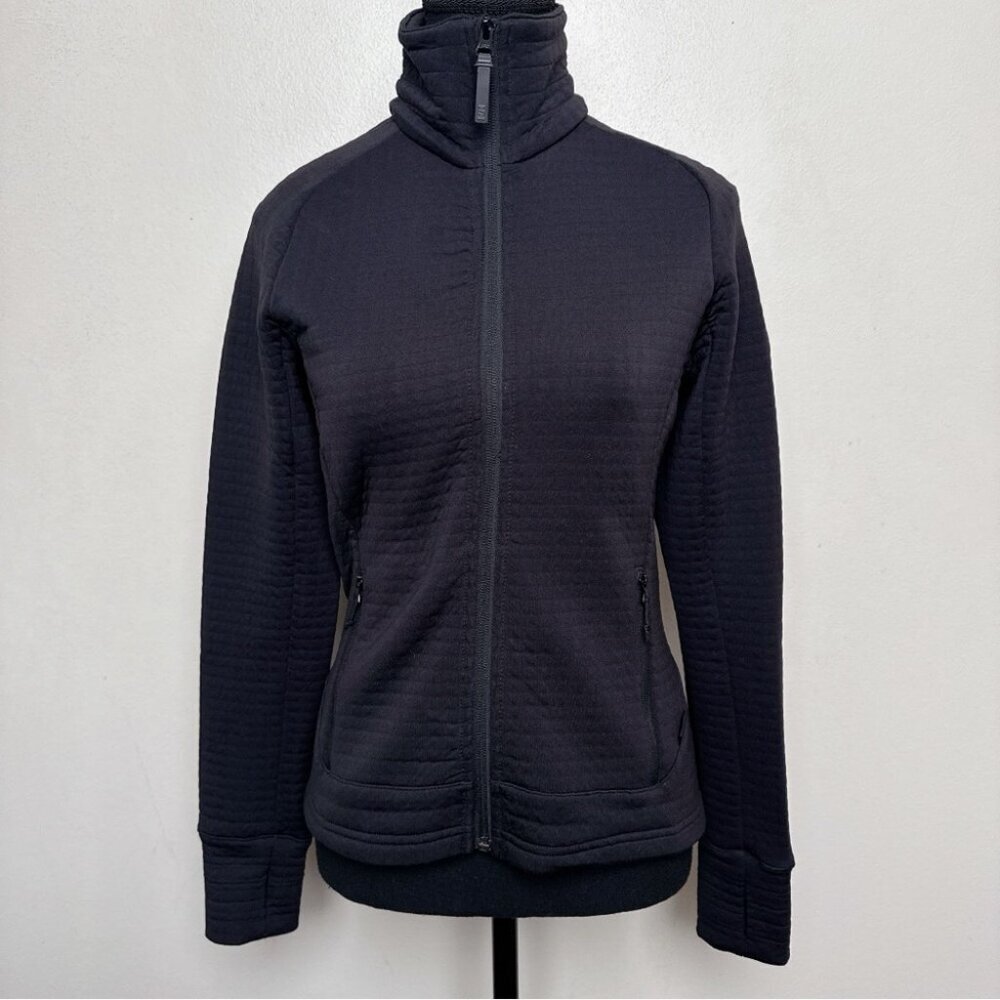 Helly Hansen Women's X-Small Full Zip Polartec Jacket in Black